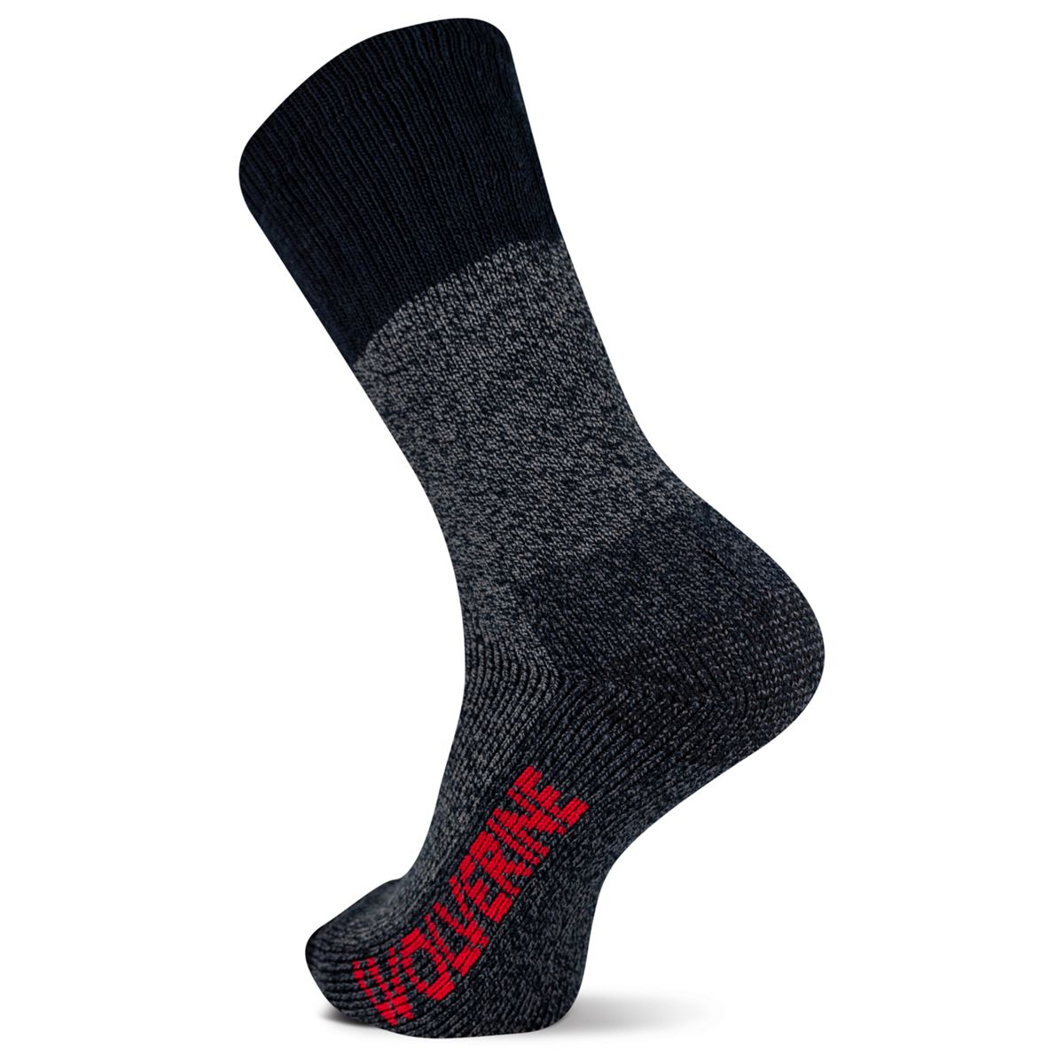 2-PK Upland Thermal Boot Sock, Black, dynamic 2