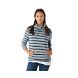 Funnel Neck Sweatshirt, Cardi Stripe Navy/Heather Grey, dynamic
