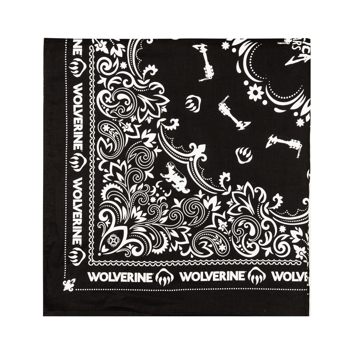 Wolverine x Metallica Scholars Bandana, Black, dynamic 1