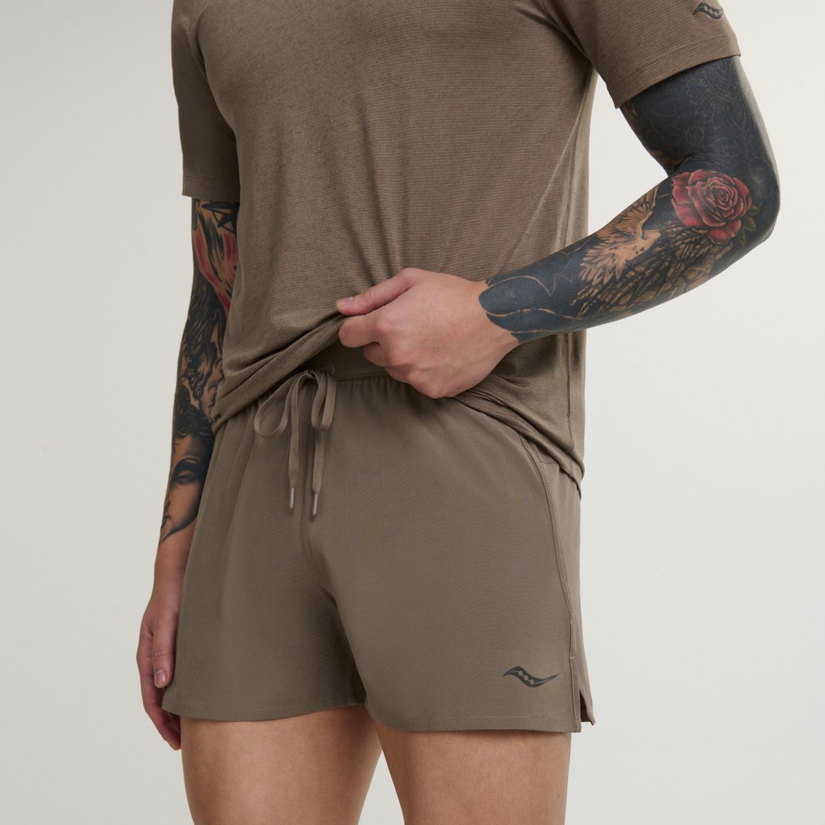 Outpace 3" Short, Pewter, dynamic 4