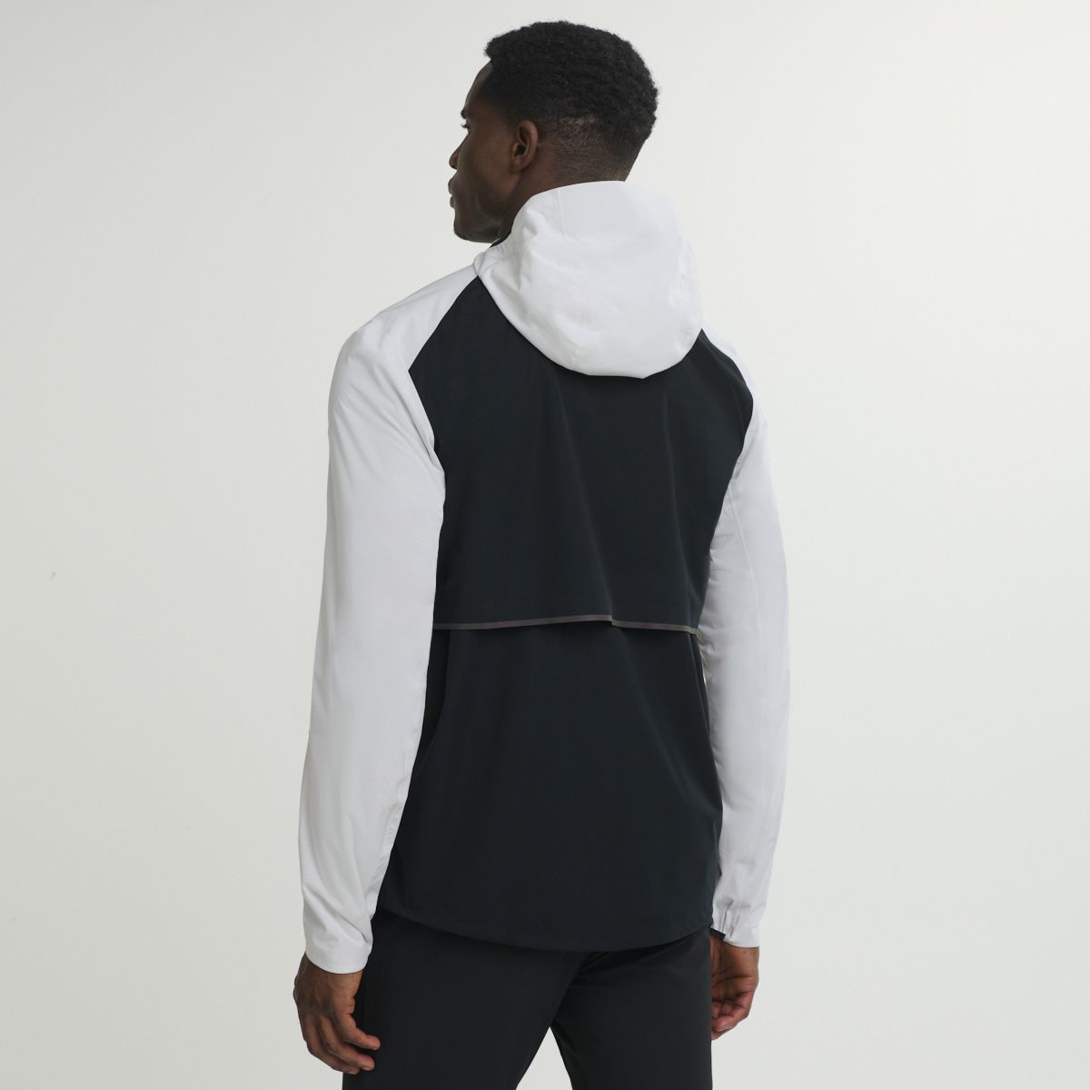 Hurricane Waterproof Jacket, White | Black, dynamic 2