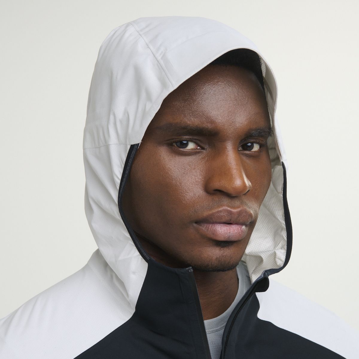 Hurricane Waterproof Jacket, White | Black, dynamic 4