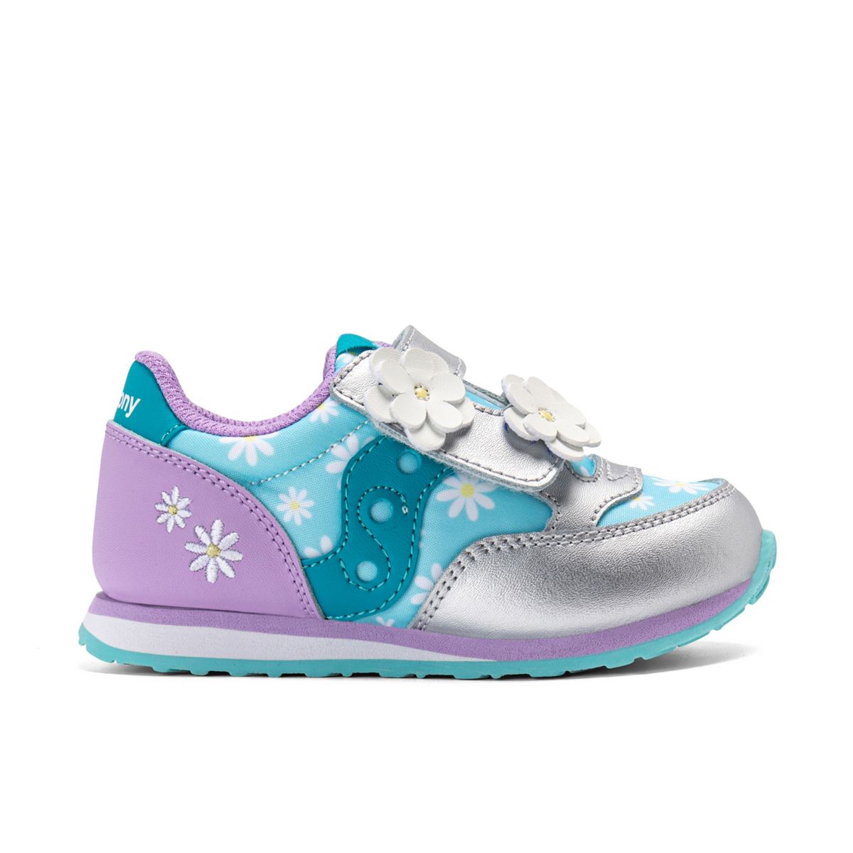 Silver/Teal