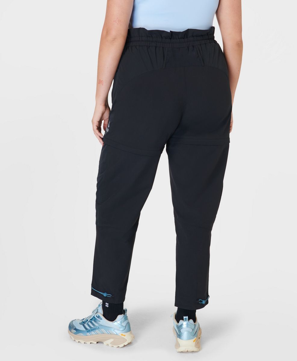 Ascend Convertible Hiking Pant X Sweaty Betty, Black, dynamic 7