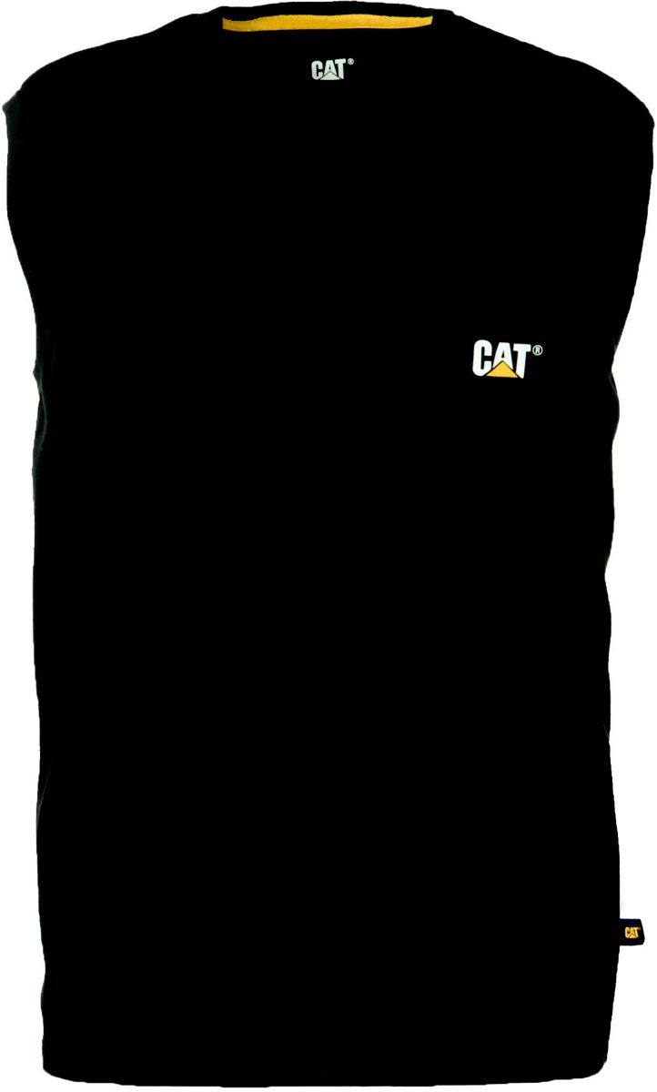 Trademark Sleeveless Pocket Tee, Black, dynamic