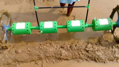 Drum Seeder, Alat Tanam Benih Padi Langsung