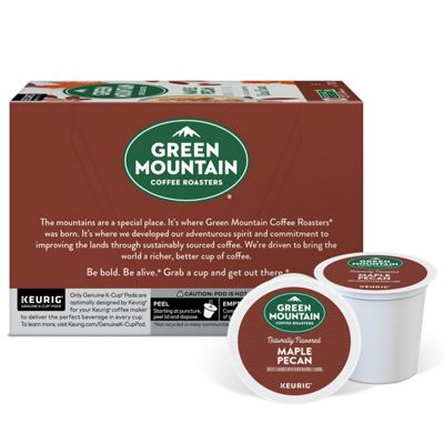 Green Mountain Coffee, Maple Pecan, Single-Serve Keurig K-Cup Pods, Light Roast