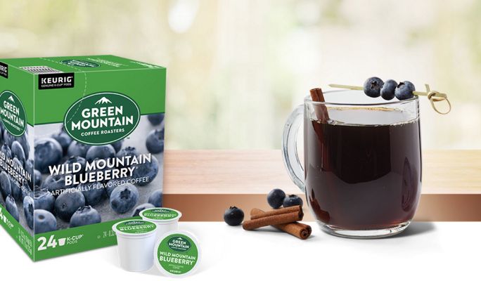 Green mountain outlet blueberry k cups