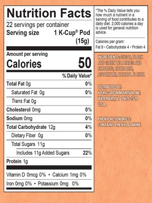 Snapple® Peach Iced Tea KCup® Regular Iced Beverages 22ct Qlear