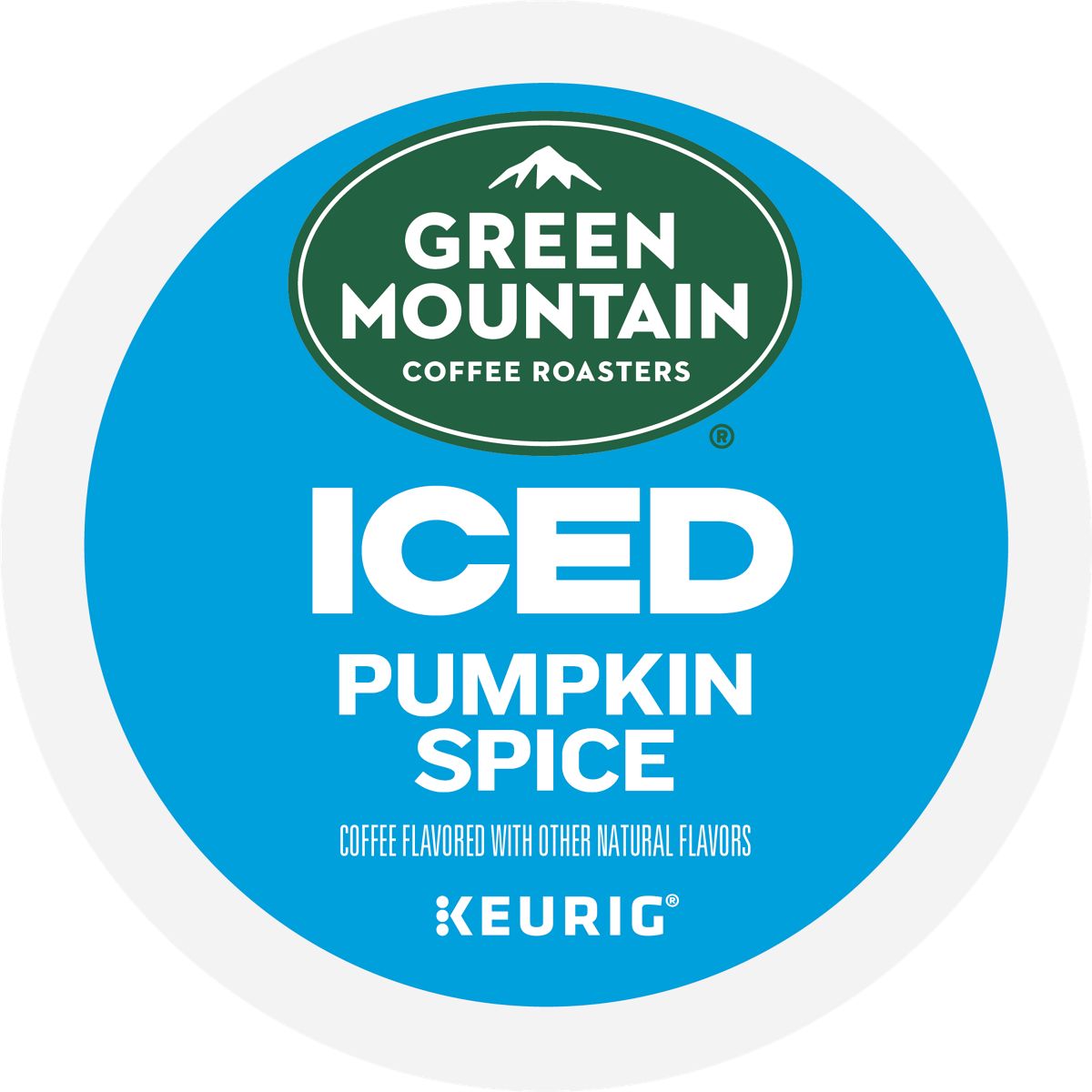 Green Mountain Coffee Iced Pumpkin Spice Coffee K-Cup® Pods Box 10 Ct - Keurig® Single Serve Medium Roast Coffee