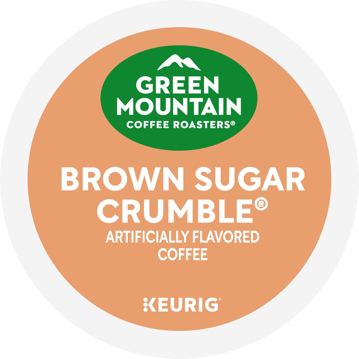 Green Mountain Coffee Roasters Brown Sugar Crumble Coffee K-Cup® Pods Box 10 Count - Keurig® Single Serve