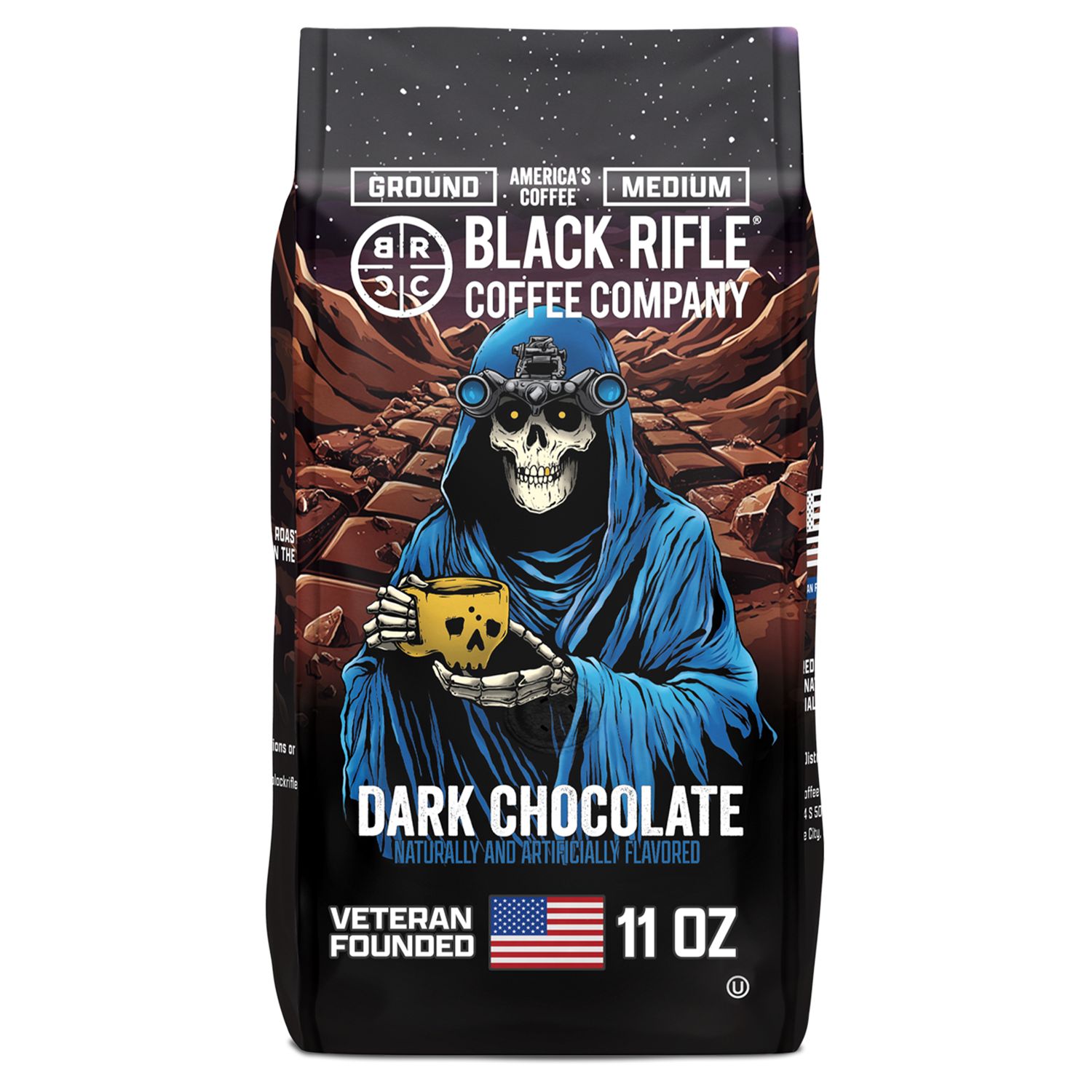 Black Rifle Dark Chocolate Ground 11Oz 11 Oz Ground Coffee