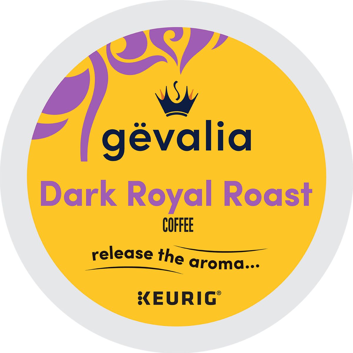 Gevalia Dark Royal Roast Coffee K-Cup® Pods 24 Ct - Kosher Single Serve Pods