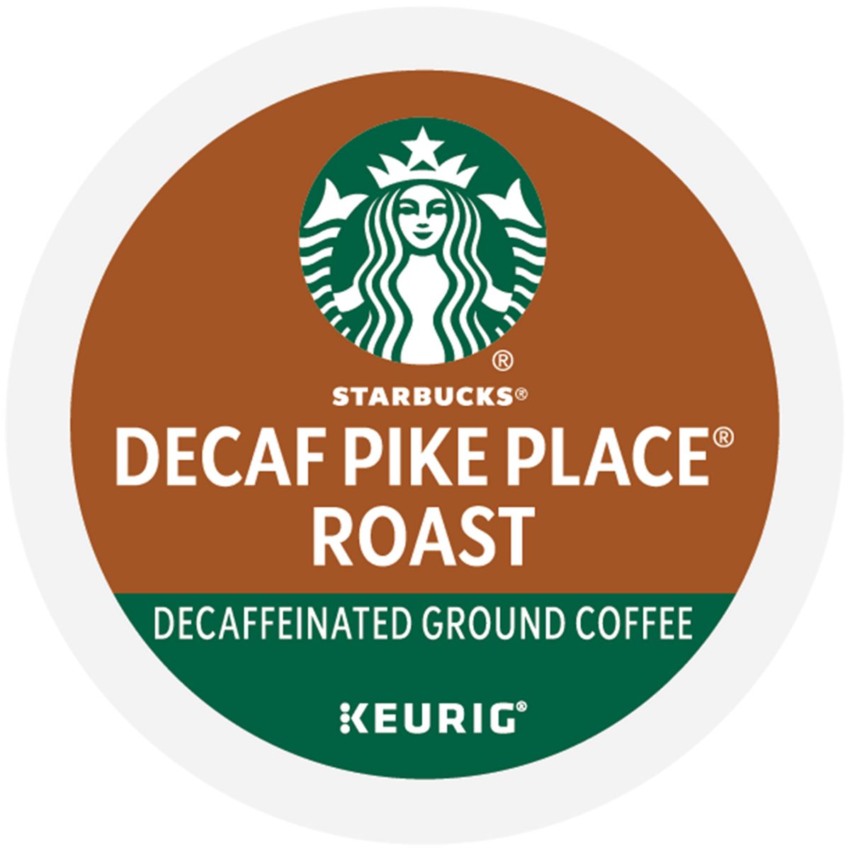 Starbucks Decaf Pike Place Roast Coffee K-Cup® Pods 24 Ct