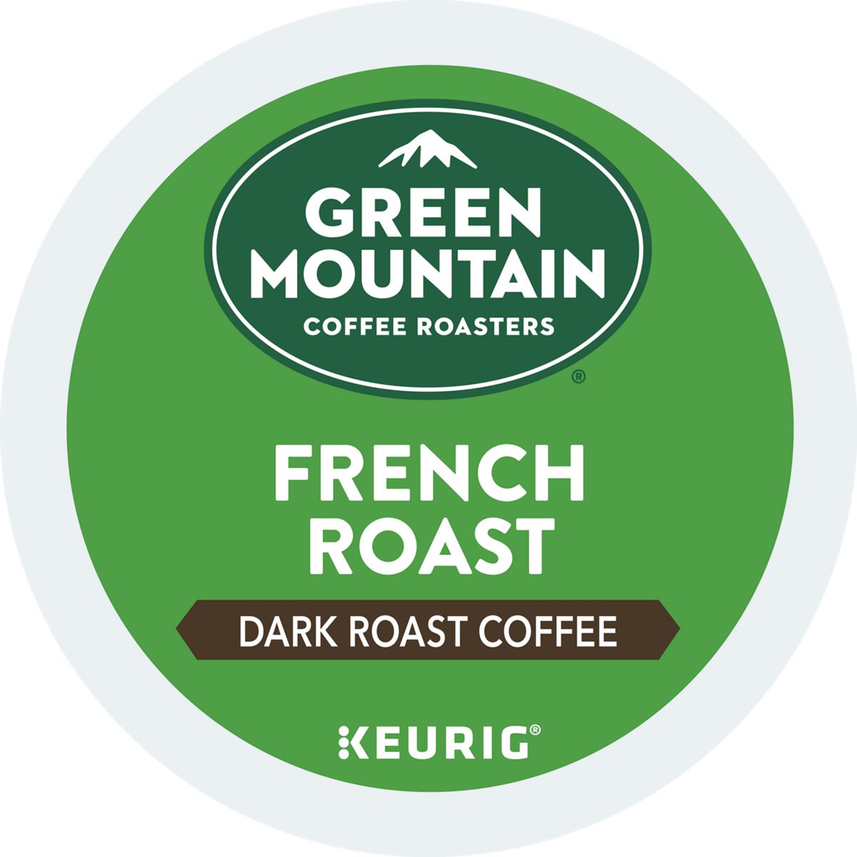 Green Mountain Coffee French Roast Coffee K-Cup® Box 24 Ct - Kosher Single Serve Pods