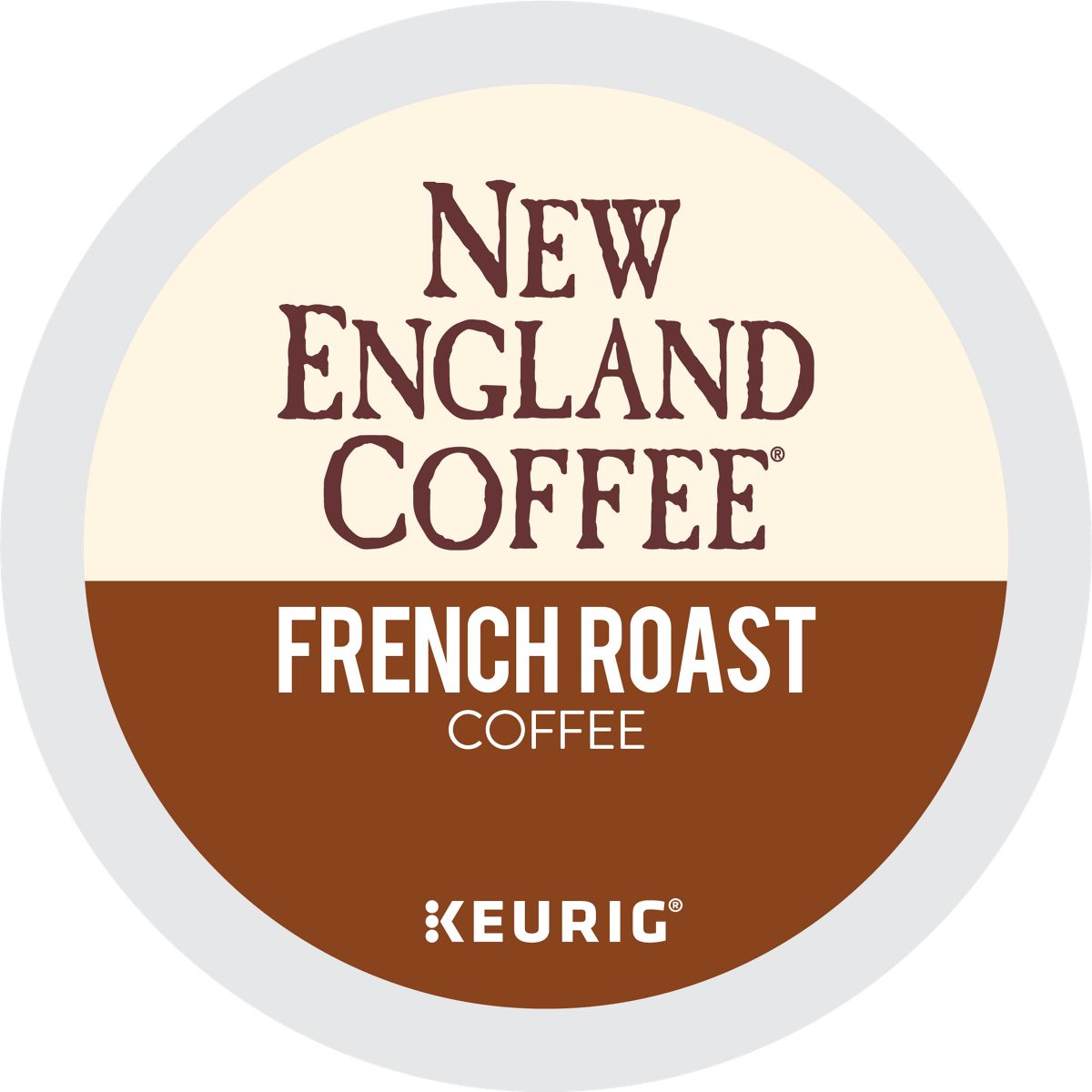 New England Coffee French Roast Coffee K-Cup® Pods 24 Ct - Kosher Single Serve Pods