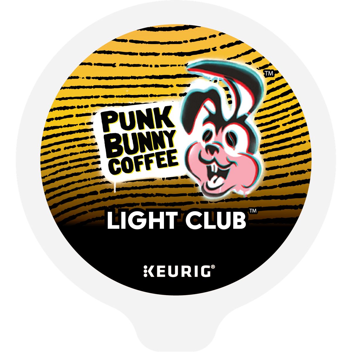 Punk Bunny Coffee™ Light Club Coffee K-Cup® Box 10 Ct