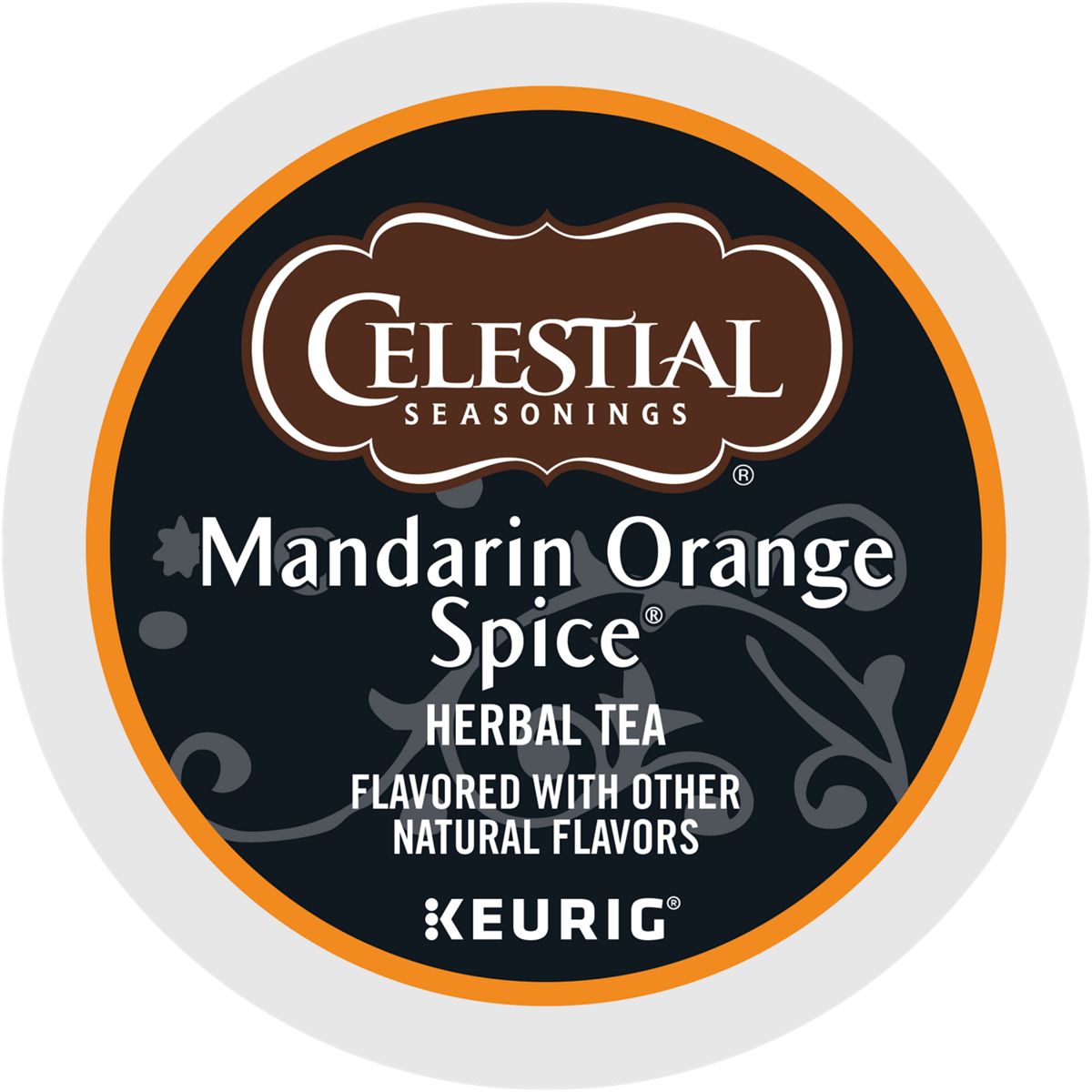 Celestial Seasonings Mandarin Orange Spice Tea K-Cup® Pods 24 Ct - Kosher Single Serve Pods