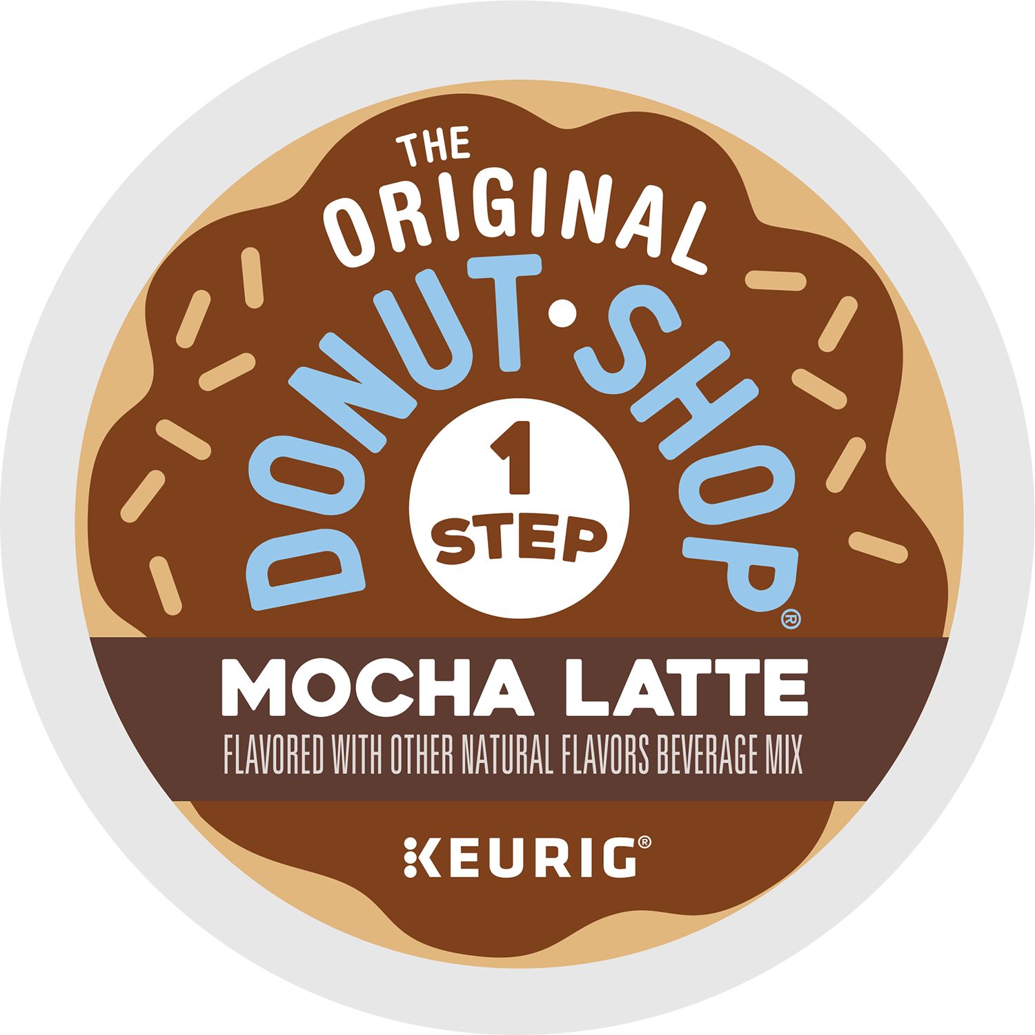 The Original Donut Shop Mocha Latte K-Cup® Pods Box 10 Count Coffee