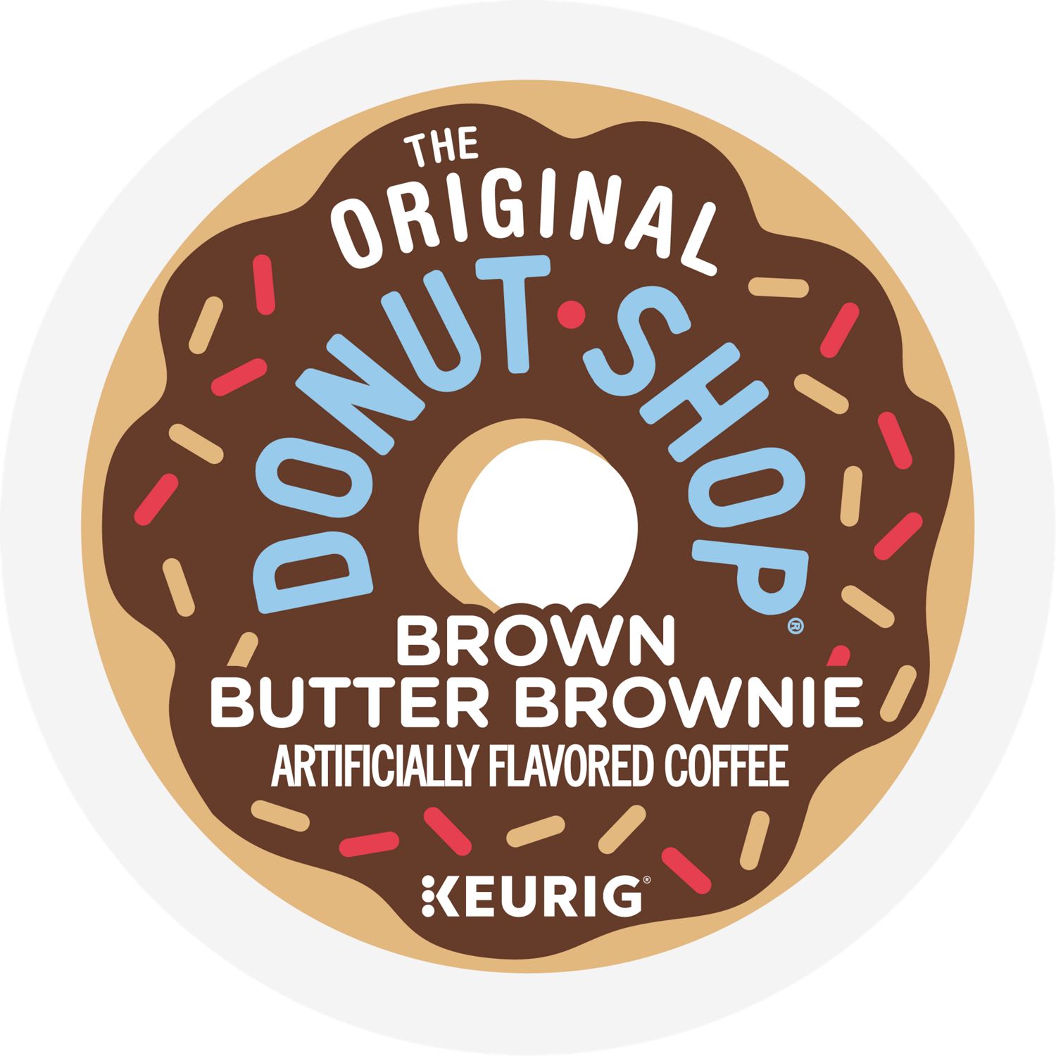 The Original Donut Shop Brown Butter Coffee K-Cup® Pods Box 10 Count - Keurig® Single Serve