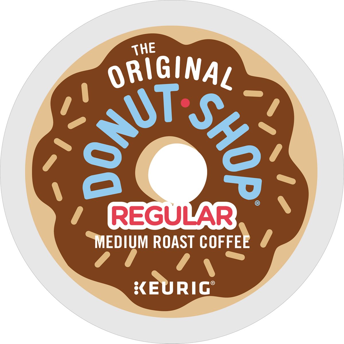 The Original Donut Shop Regular Coffee K-Cup® Box 12 Ct - Kosher Single Serve Pods