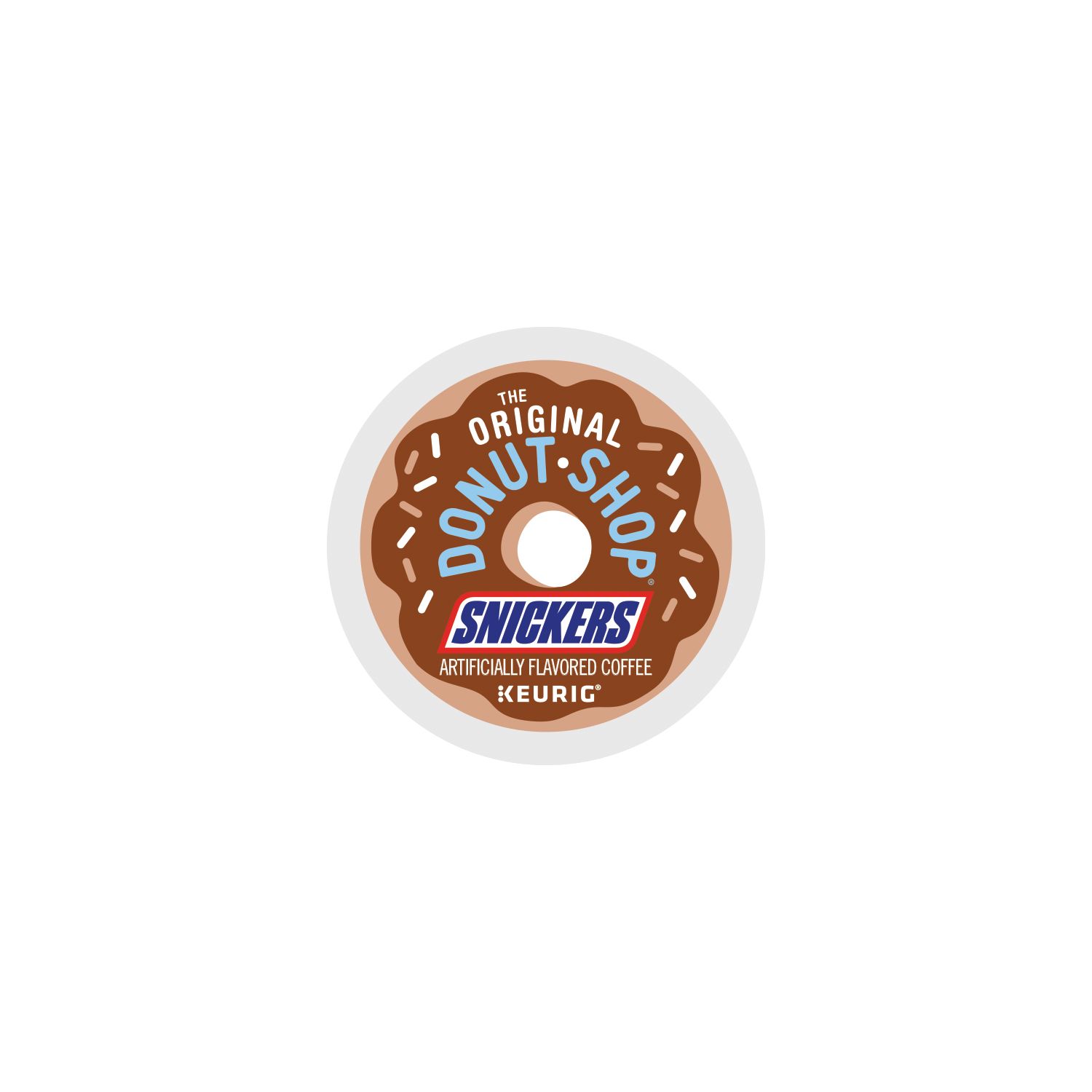 The Original Donut Shop Snickers Coffee K-Cup® Pods Box 10 Count - Keurig® Single Serve