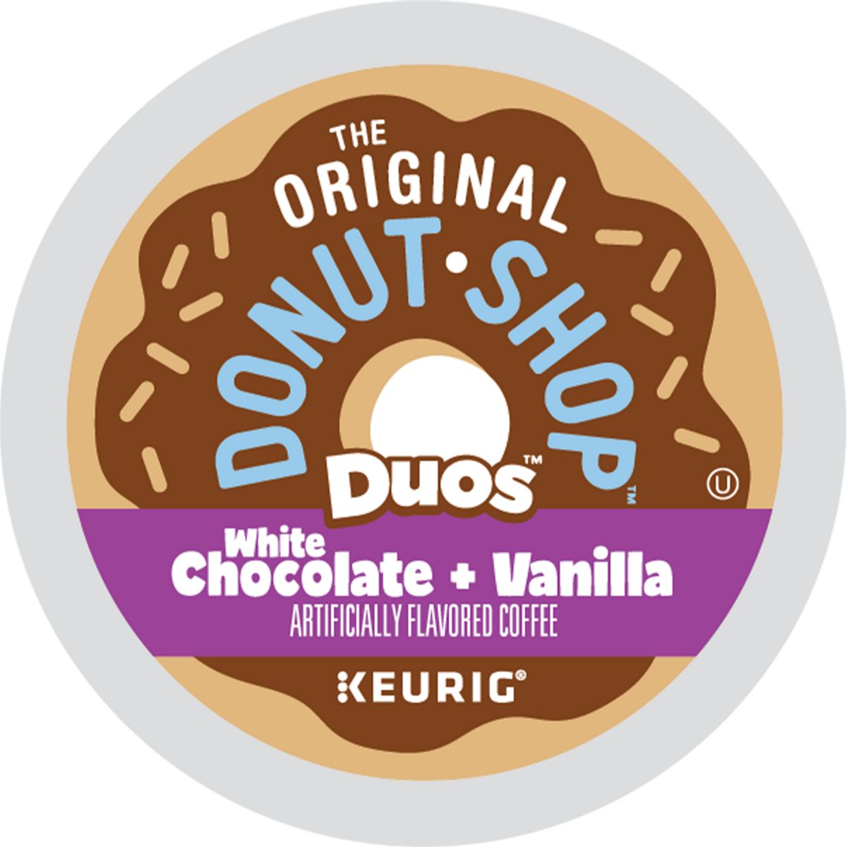The Original Donut Shop White Chocolate + Vanilla Coffee K-Cup® Box 12 Ct - Kosher Single Serve Pods
