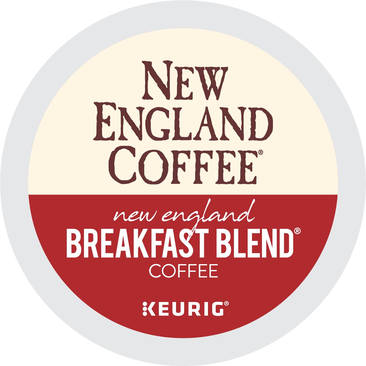 New England Coffee New England Breakfast Blend Coffee K-Cup® Pods 24 Ct - Kosher Single Serve Pods