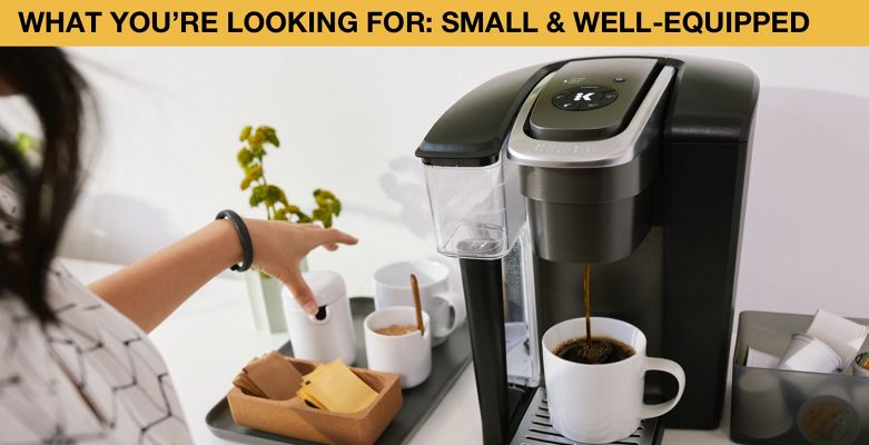 What you're looking for: Small & Well Equipped