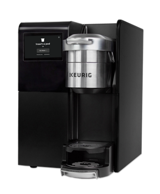 Keurig K-3500 Plumbed Commercial Single Serve Pod Coffee Maker with  Merchandiser - 120V