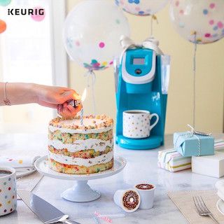 keurig and cake