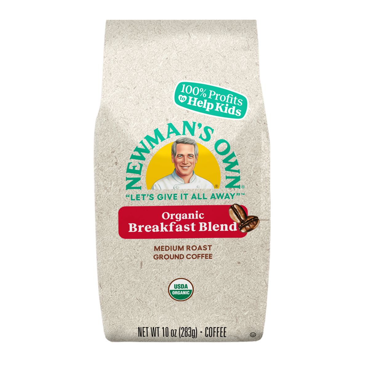 Newman's Own Organics Newman's Breakfast Blend Coffee 10 Oz Ground - Kosher Coffee