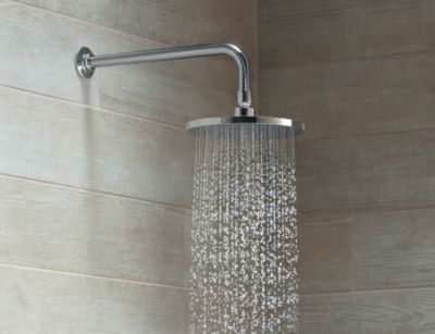 Showerheads, rainheads and panels