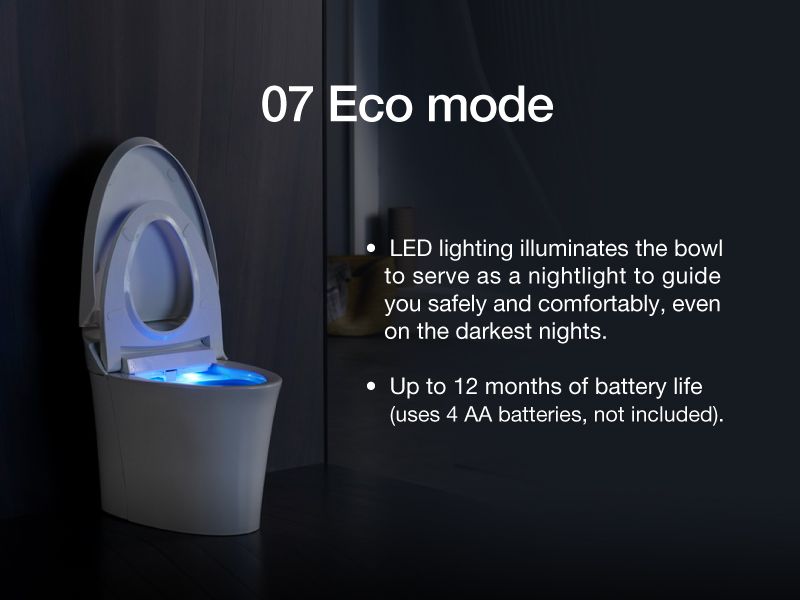 Toilet Seat Led Light Bathroom Toilet Lamp WC Night Lights Smart