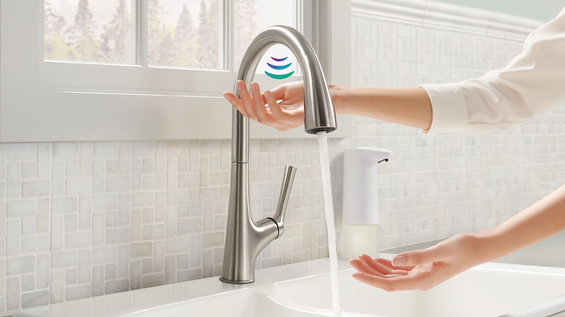 Kohler touchless 2024 kitchen faucet