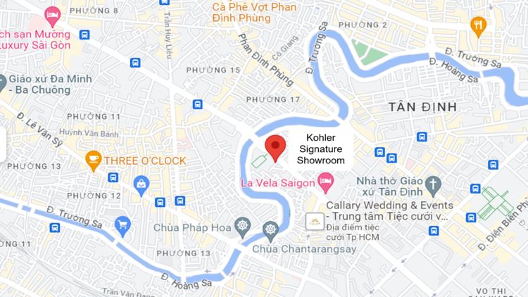 Kohler Singature Showroom tại Rita Võ Homepro Phan Bội Châu