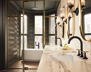 2022 Bathroom <br>Color Trends