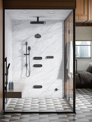 Concealed Shower
