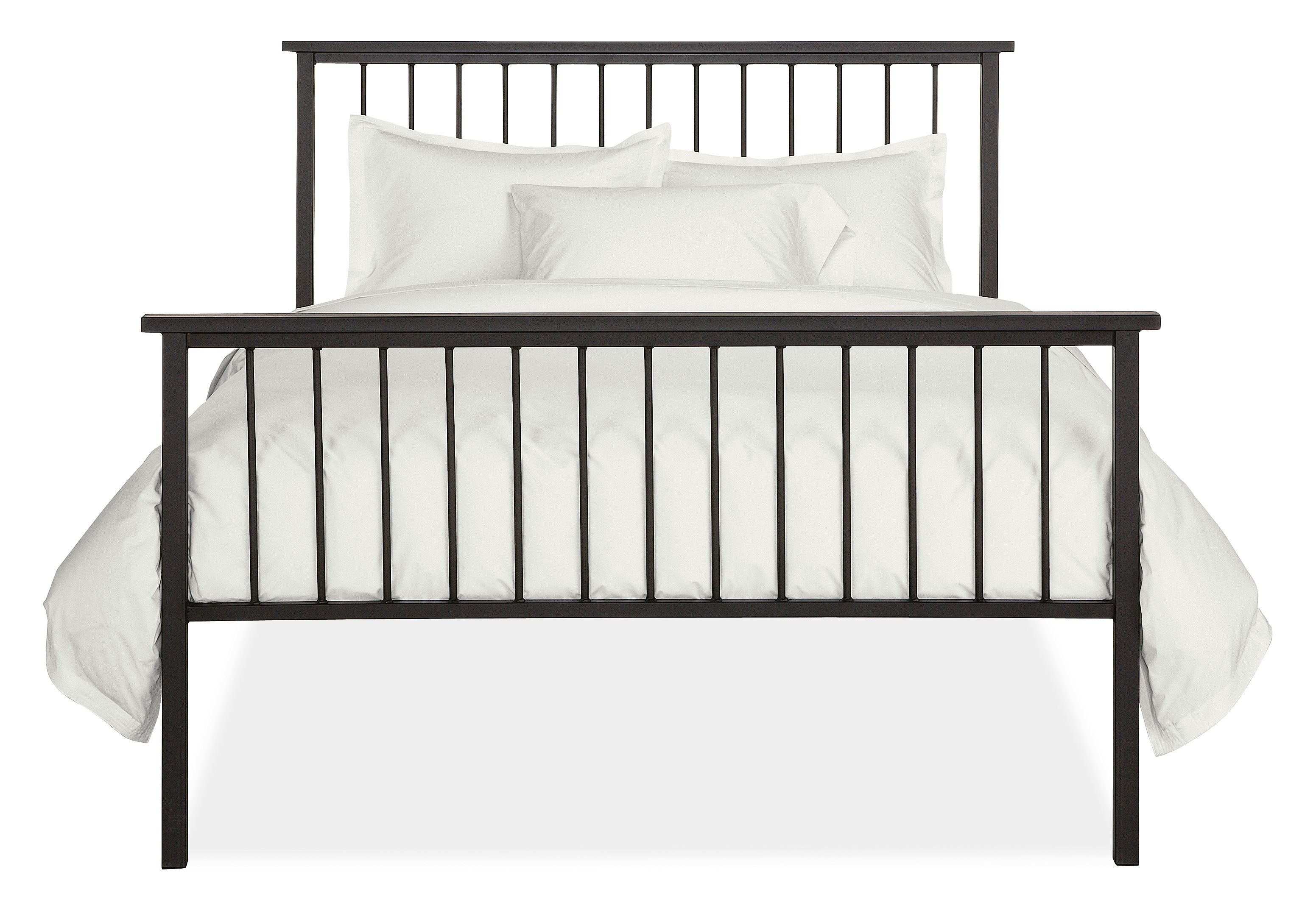 Mackintosh Natural Steel Bed Modern Contemporary Beds Modern