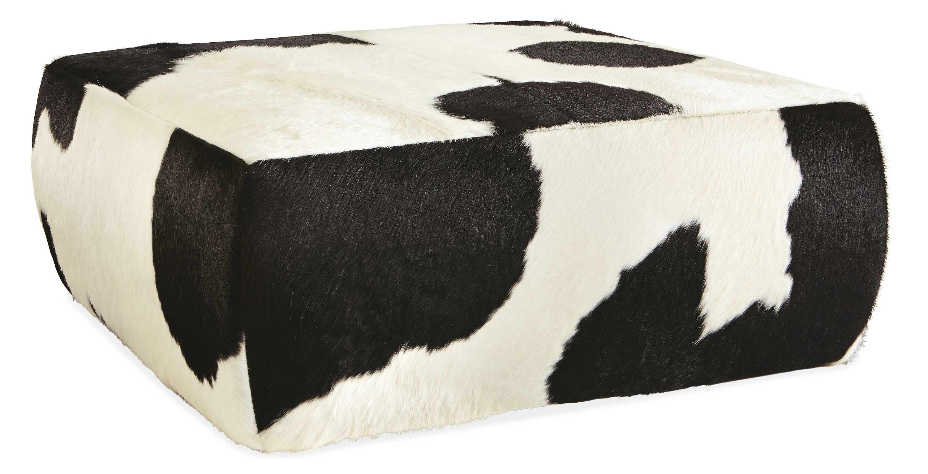 Lind Modern Cowhide Ottomans Upholstered Coffee Tables Modern
