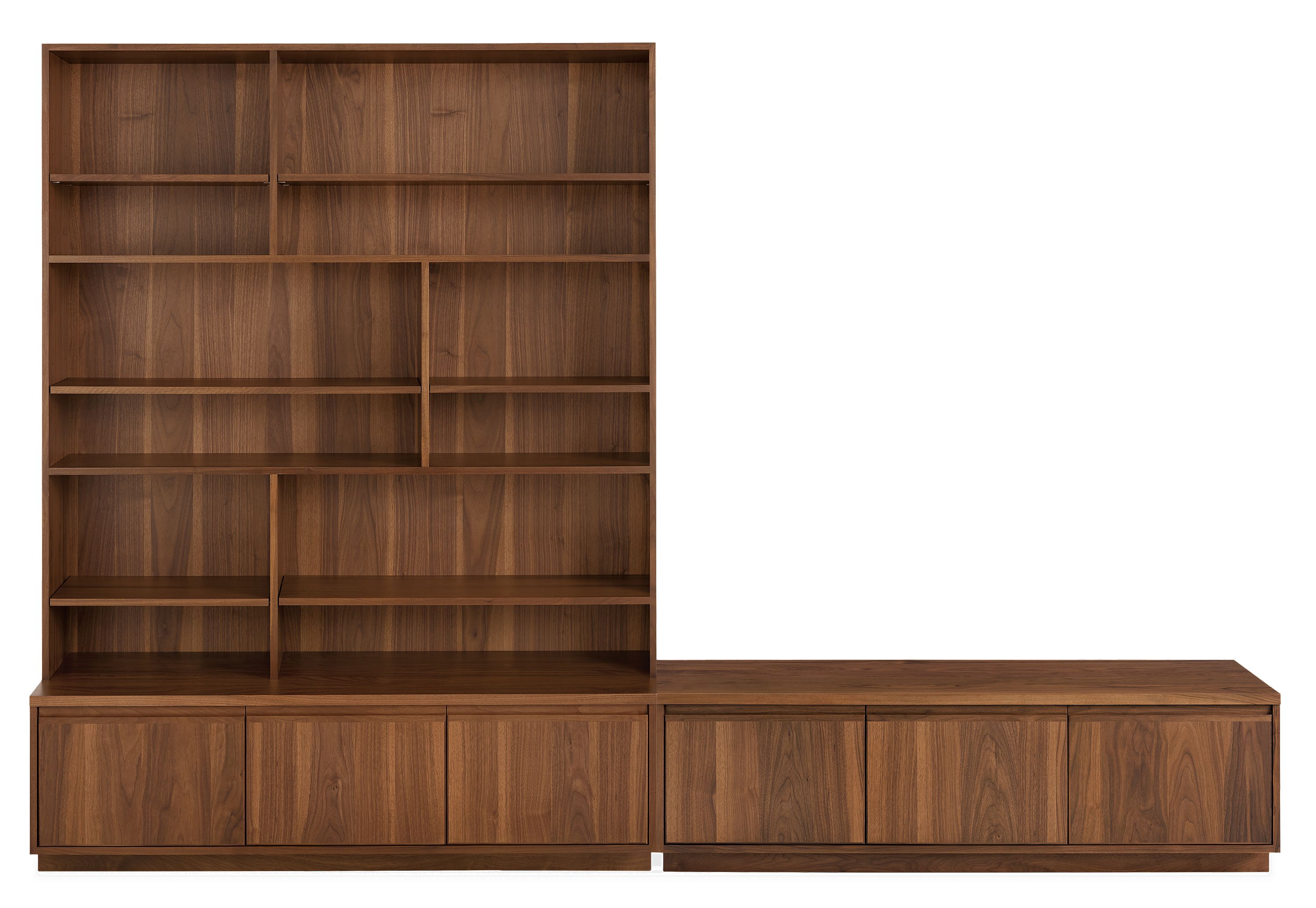 Keaton Bookcase Wall Units Modern Bookcases Shelving Modern