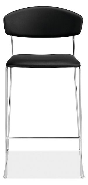 Wolfgang Synthetic Leather Counter Stool