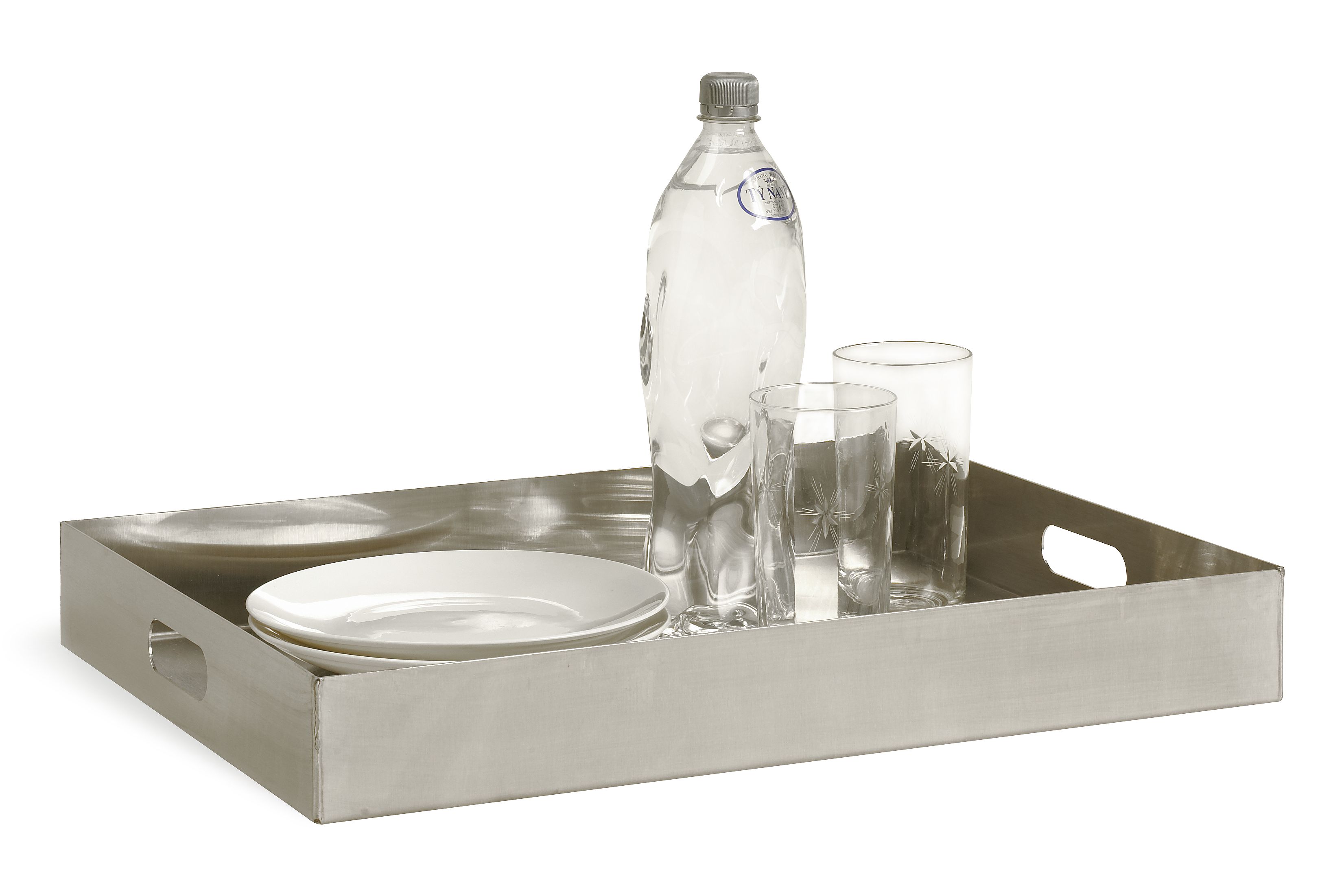 Russell Modern Tray In Stainless Steel Gifts With Meaning