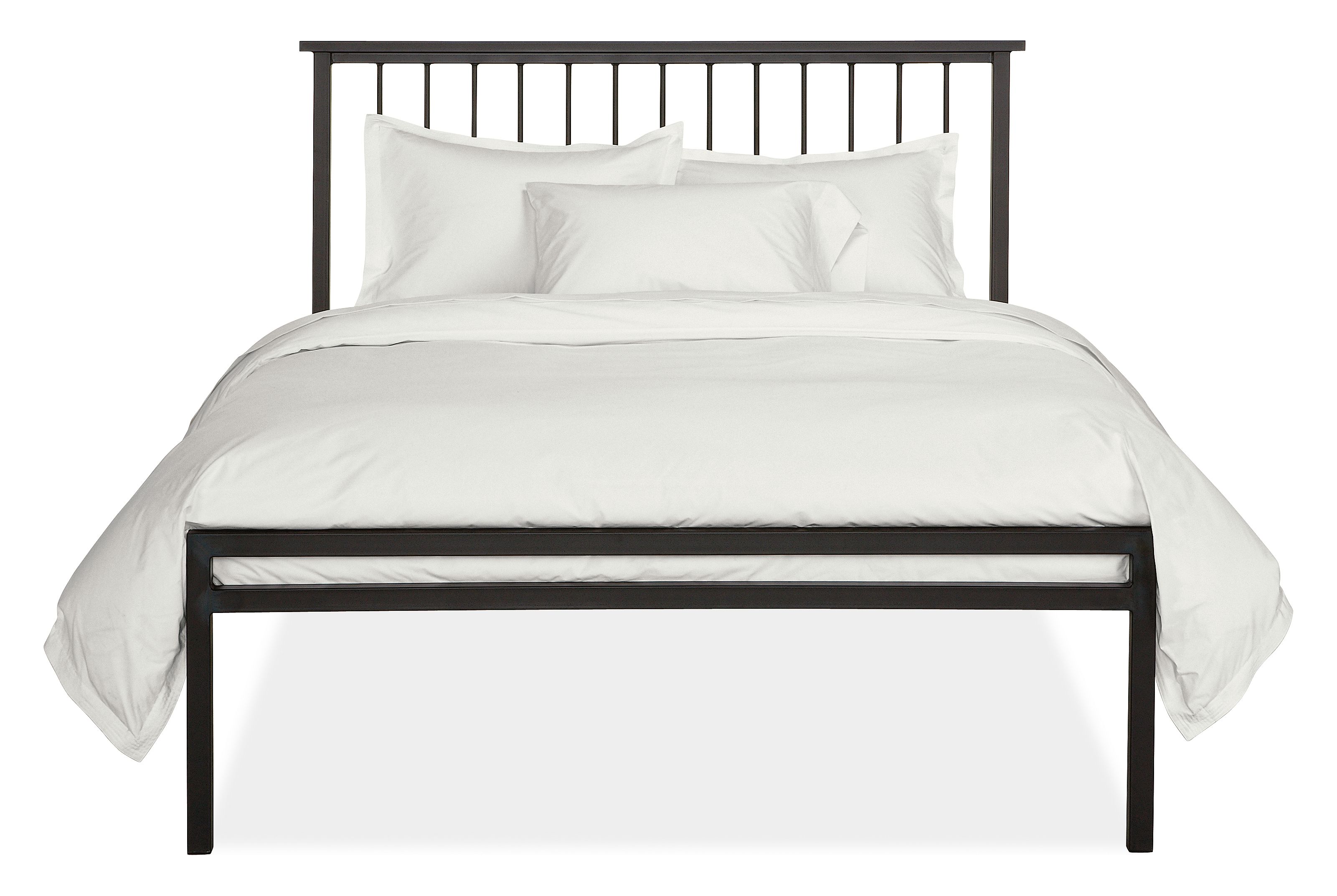 Mackintosh Natural Steel Bed Modern Contemporary Beds Modern