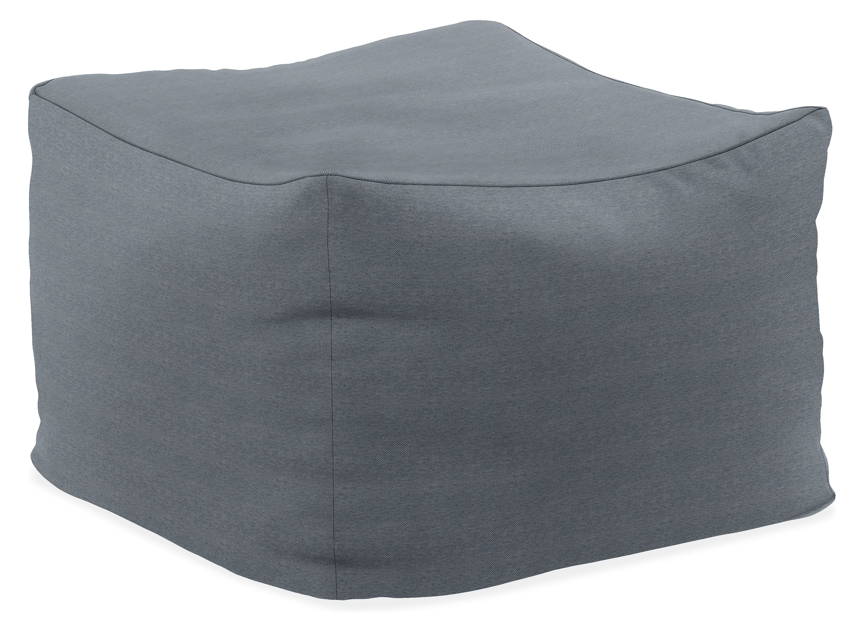 Yamba Pouf In Mist Fabric