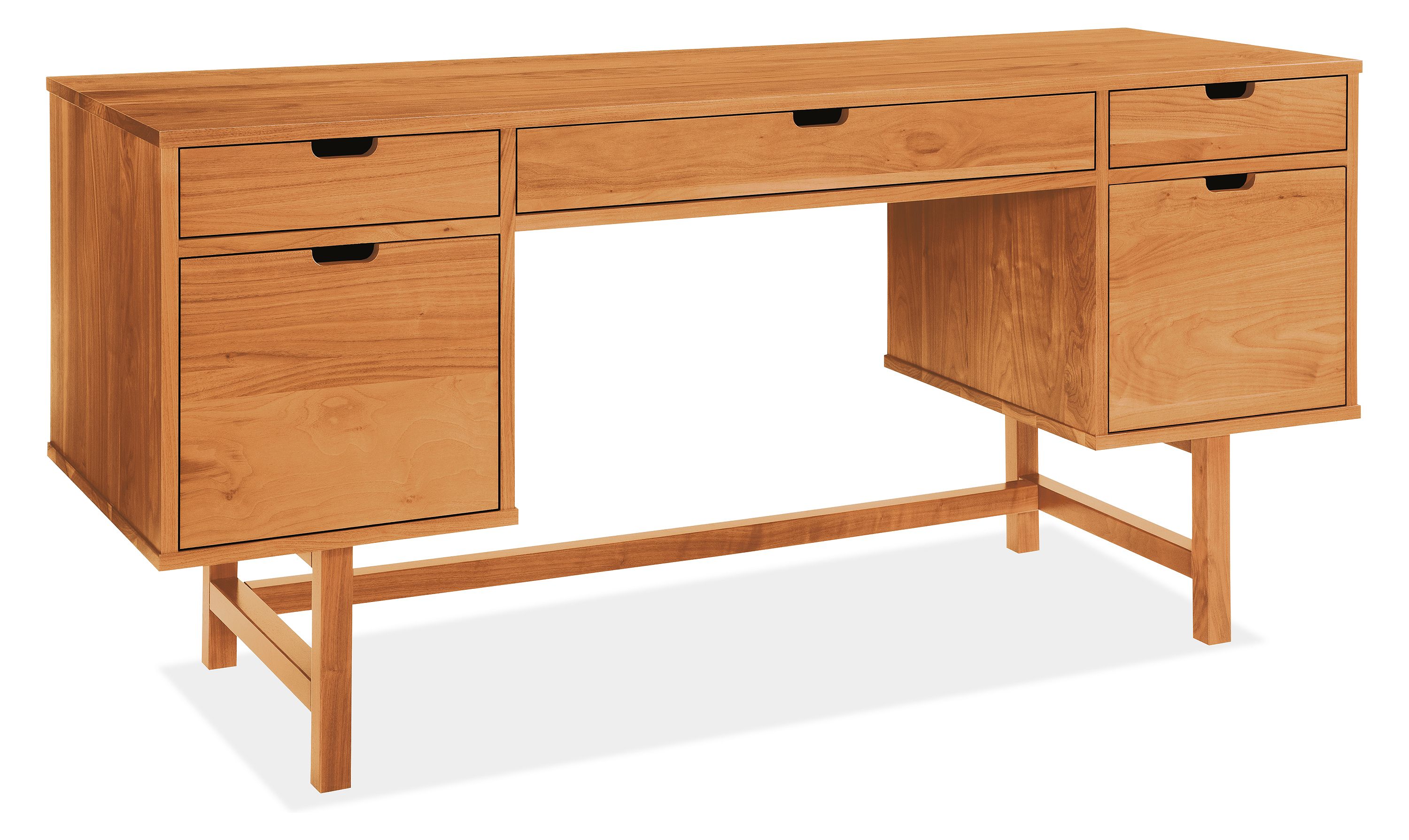 Ellis Modern Desks With File Drawers Modern Desks Tables