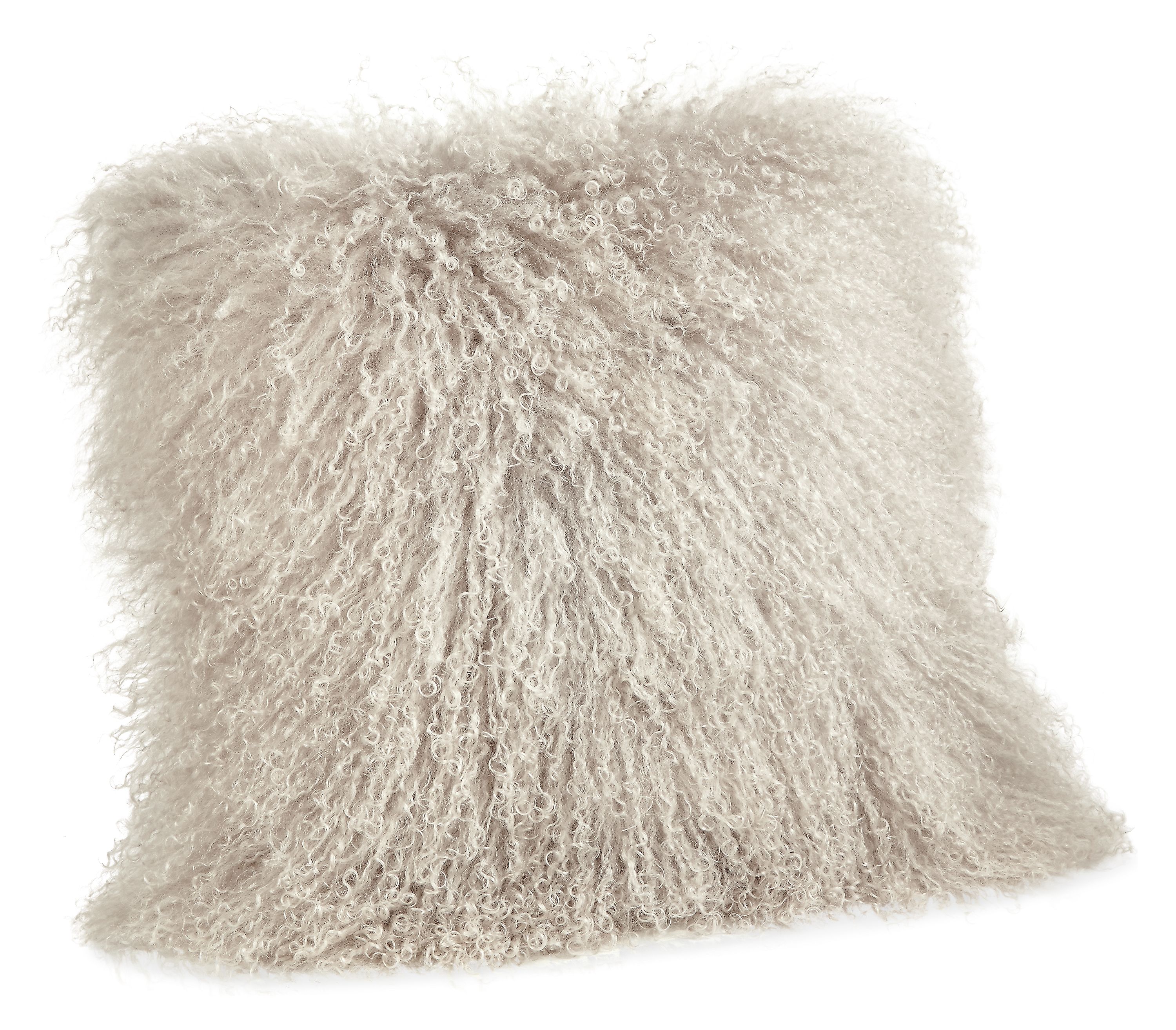 Tibetan Modern Sheepskin Throw Pillows Modern Solid Throw