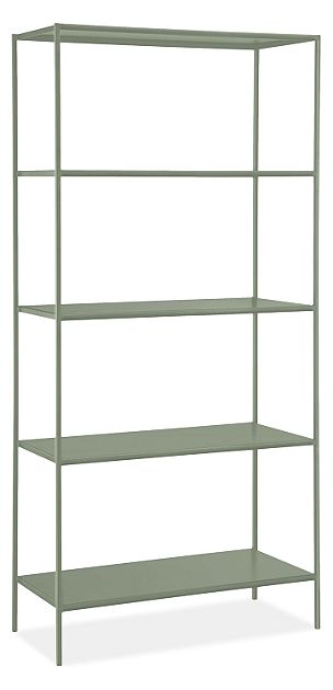 Slim Bookcases In Colors Modern Bookcases Shelving Modern