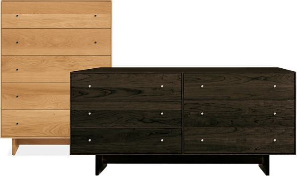 Hudson Wood Dressers Modern Dressers Modern Bedroom Furniture