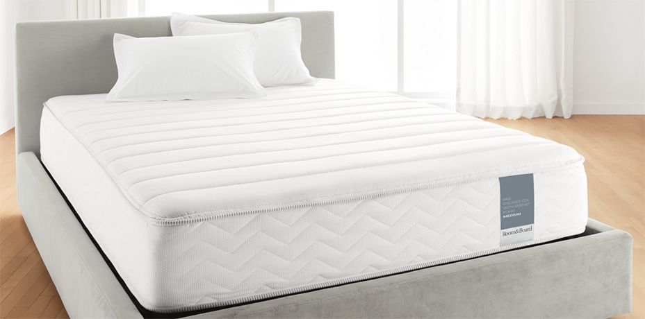 room and board encased coil mattress firm